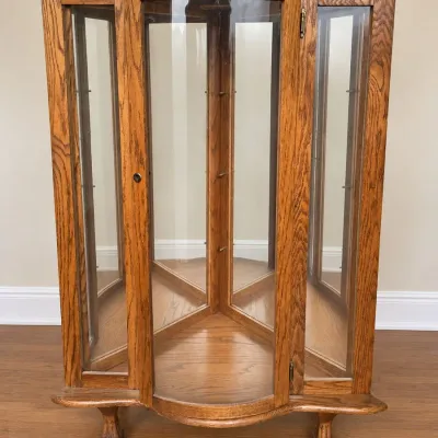 Corner Curio Cabinet