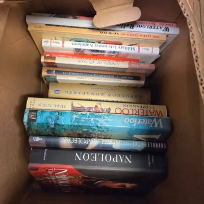 Box of Books on Napoleon