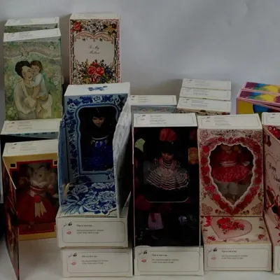 Marie Osmond Fine Porcelain Greeting Card Dolls - Approx 37, Duplicates, Christmas, Mother's Day