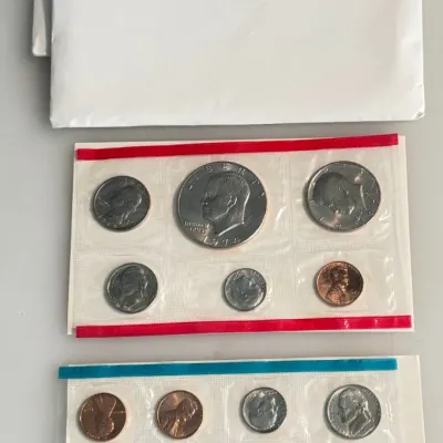 Lot of 2 - 1974 - Uncirculated Coin Sets