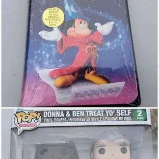 Disney's Fantasia VHS and Parks and Rec "Treat Yo' Self" Funko Pop! 2-pack - Potterville