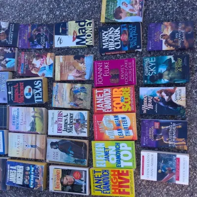 Collection of Vintage Novels Featuring Janet Evanovich, Joanne Fluke, and More!
