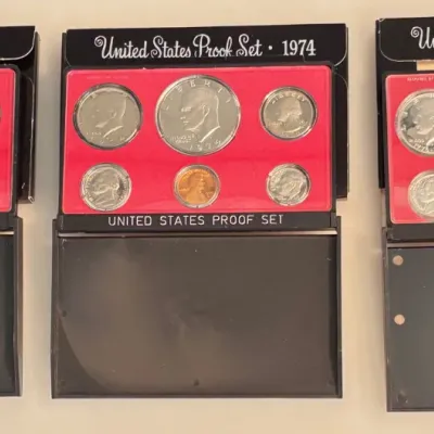 1973 / 1974 / 1975 - United States Proof Sets