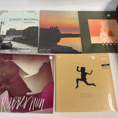 5 Modern and Indie Vinyl Record LP Album Lot, Sealed Unopened
