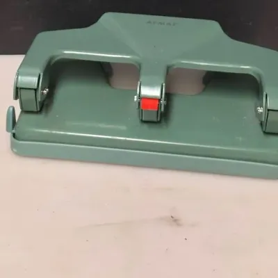 Vintage 3 Hole Punch and 2 Vintage Pencil Sharpeners