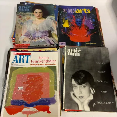 Scholastic Art and Man Magazine Back Issue Collection