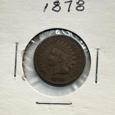 1878 - Indian Head Cent