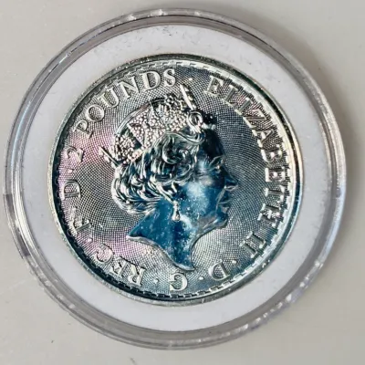 2017 1 oz - .999 Fine Silver Round Elizabeth II