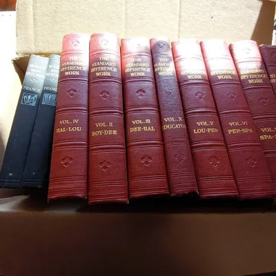8-Vol The Standard Reference Work and 2 World's Best Histories