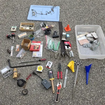 Vintage Hardware and Hand Tool Lot