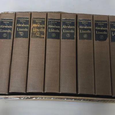8-Volume Writings of Abraham Lincoln Constitutional Edition 1923