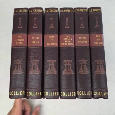 Sale Photo Thumbnail #106: Vintage 1935 Collection of 6 C.S. Forester Novels