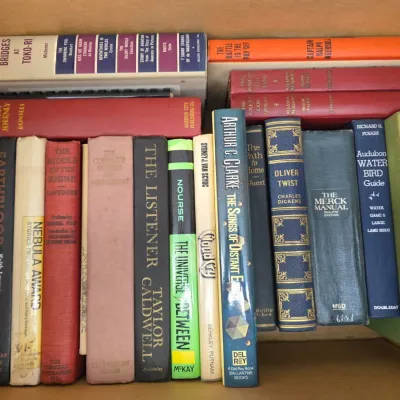 Small Collection of Vintage Books of Varying Genres