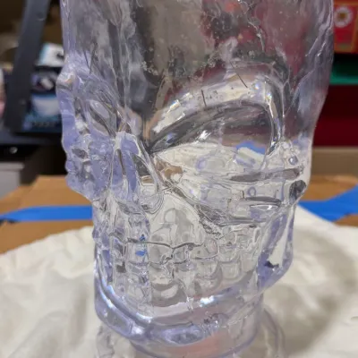 Plastic Skull Pitcher [8.5" Tall] - Estate Sales Warehouse (GR)