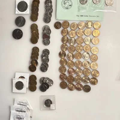 Lot of 95 - US Dollar Coins From Various Estates - Presidential / IKE / SBA and Others!