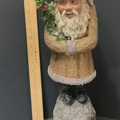 Ragon House Gold German Style Belsnickle Santa Figurine. - Potterville