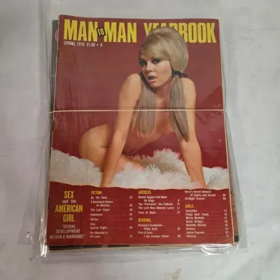 Collection of 5 Vintage Adult Magazines (Lot 2 of 4)