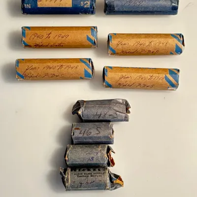 Over 11 Rolls of Marked 95% Early Date Lincoln Memorial Cents - Unsearched
