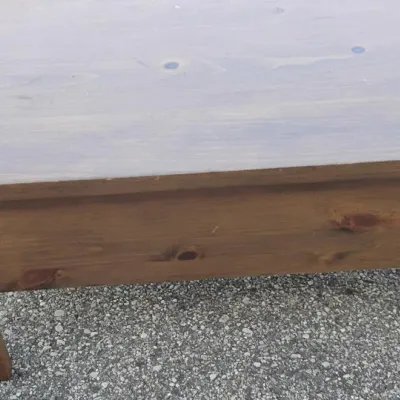 Rustic Wooden Storage Chest / Blanket Box