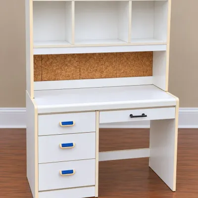 White Palliser Study Desk with Chair