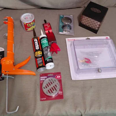 Home Improvement/Repair Collection - Caulk Gun, Bungee Cords, Flex Tape, Helix Mixer, Sealant...