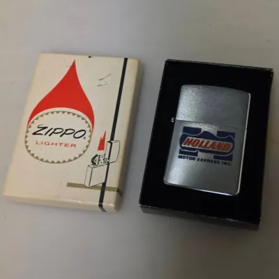 Zippo Holland Motor Express Advertising Lighter w/ Box