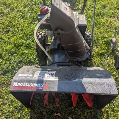 Sale Photo Thumbnail #101: MTD Snow Blower