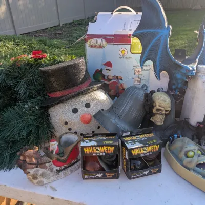 Sale Photo Thumbnail #97: Outdoor/ Indoor Christmas and Halloween Decor