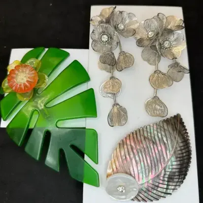 Sale Photo Thumbnail #116: Bold Pins & Dangle Earrings For Repurpose