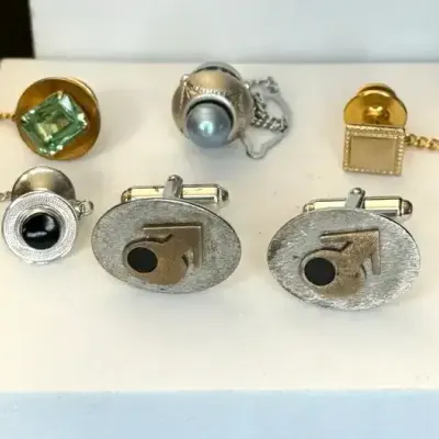 Sale Photo Thumbnail #82: Century 21 Cuff Links & Other Pieces