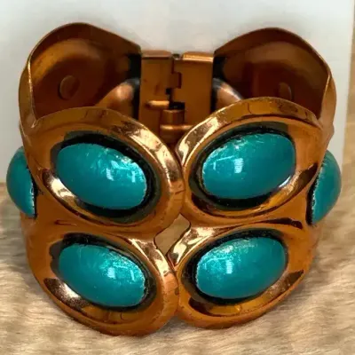 Sale Photo Thumbnail #13: Matisse Renoir Copper Bracelet 