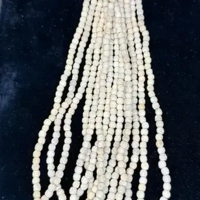 Sale Photo Thumbnail #137: French Carved Bead Strands