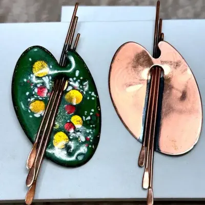 Sale Photo Thumbnail #48: Classic Pins By Renoir and Matisse