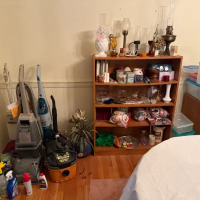 candles, antiques, vaccumes