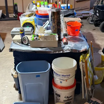 Cleaning and garden supplies