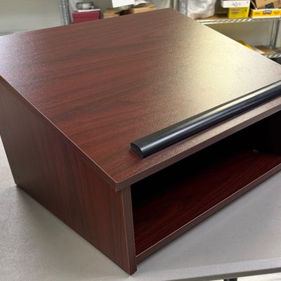 Dark Wood Veneer Lectern/Podium