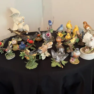 Lenox & Andrea Bird Figurines, 21 Pc