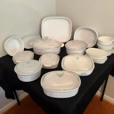 CorningWare French White Casseroles & Bakeware