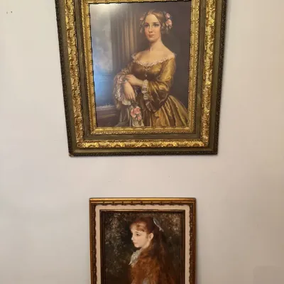 Cecil Golding & Renoir Portrait Reproductions, 2 Pc