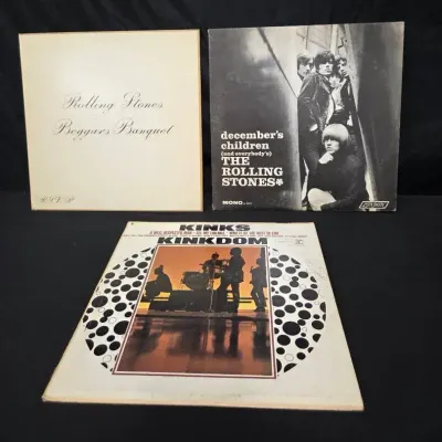 Vinyl Records The Rolling Stones & Kinks