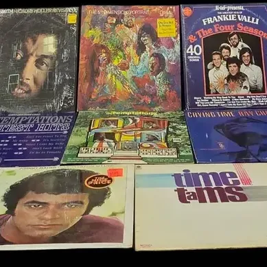 A Variety Of Vinyl Albums