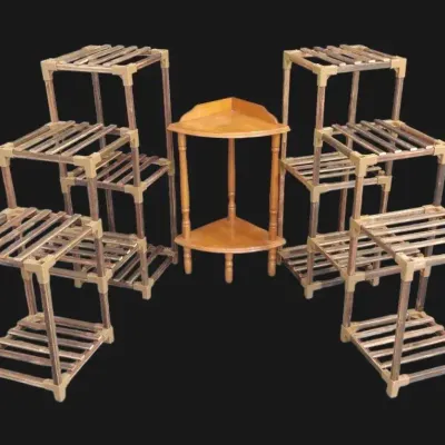 Multi-Level Shelving Unit Bundle