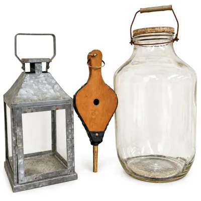 Three Unique Rustic Farm Pieces Mystery Lot