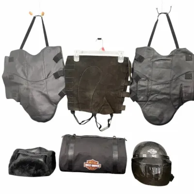 Vintage Harley-Davidson Motorcycle Gear