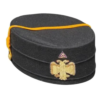 32nd Degree Scottish Rite Crown Cap AKA Free Masonry Or Masonic Cap