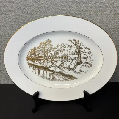 EXTREMELY RARE - Vintage Lenox “The River” Commemorative Plate