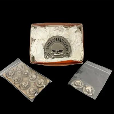 Harley-Davidson Skull Belt Buckle & Accessories 