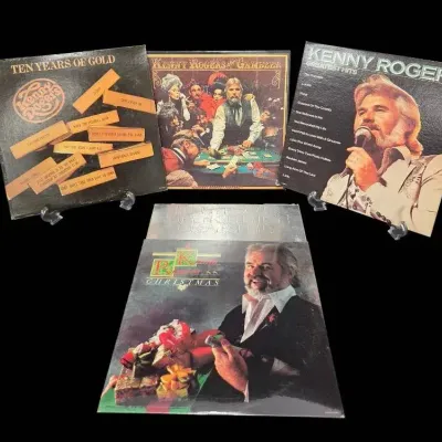 Kenny Rogers- 5 Vinyl Albums
