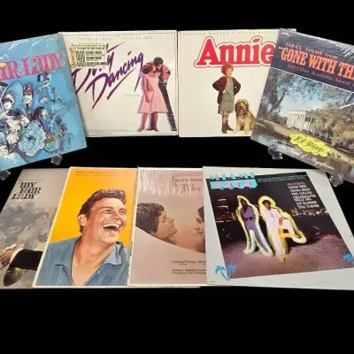 Vinyl Records Soundtracks From Movies, TV Show And Comedy