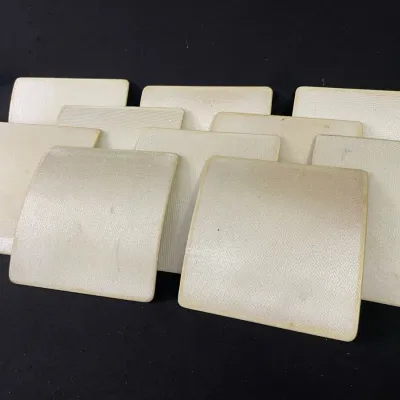 Vintage 1969 Vietnam War Ground Troops Body Armor Plates -Set Of 10-Westinghouse 